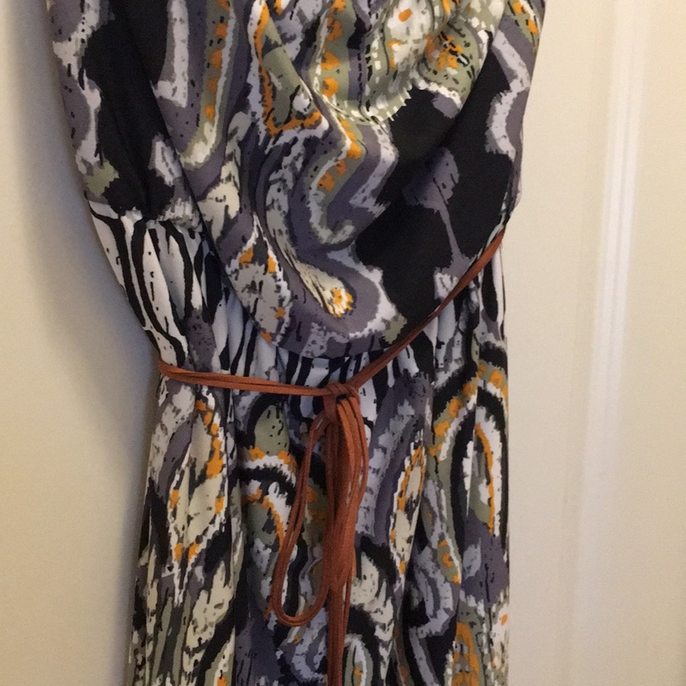 Patterned Maxi Dress